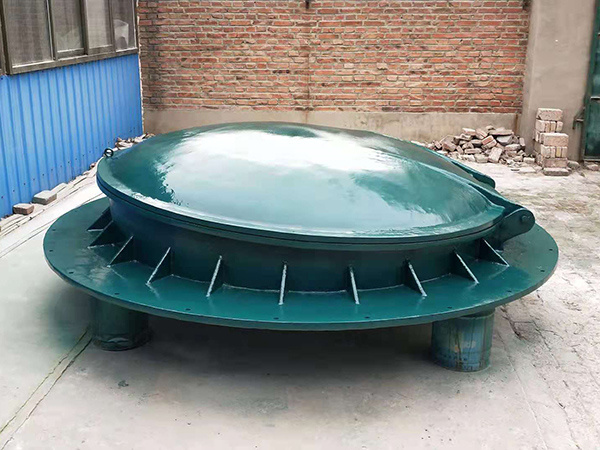加大法兰拍门